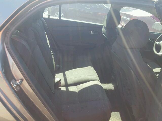 1G1ZC5E12BF186422 - 2011 CHEVROLET MALIBU 1LT ნაცრისფერი ფოტო 6