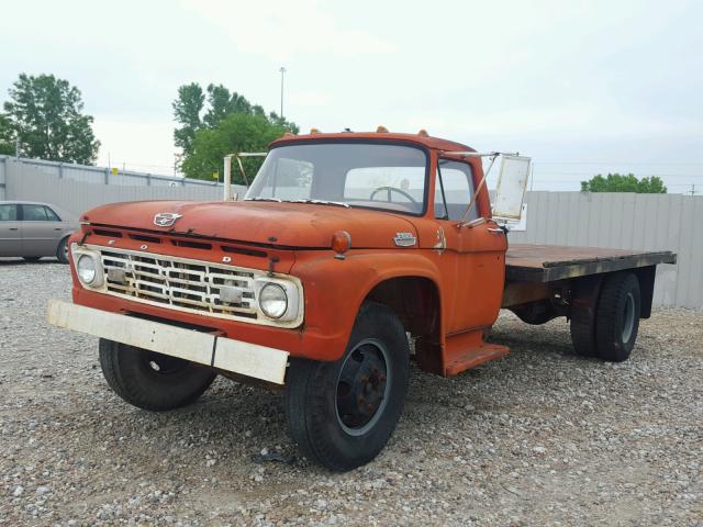 F60AK520543 - 1964 FORD F-SERIES RED photo 2