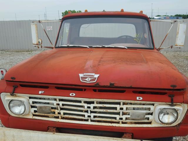 F60AK520543 - 1964 FORD F-SERIES RED photo 7