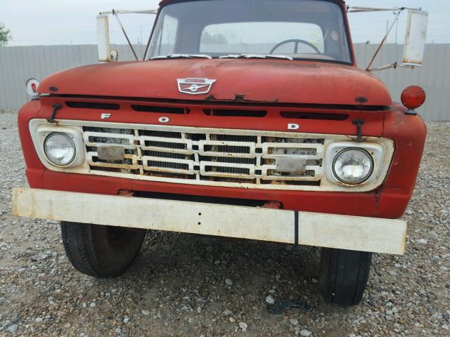 F60AK520543 - 1964 FORD F-SERIES RED photo 9