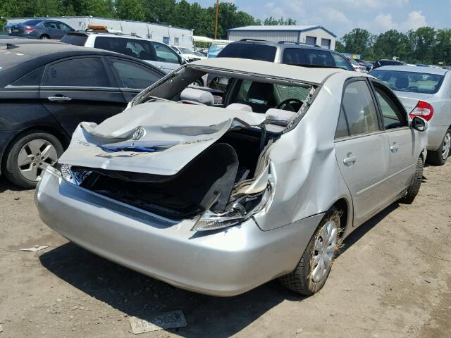 4T1BE30K26U681899 - 2006 TOYOTA CAMRY LE SILVER photo 4