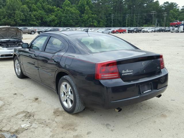 2B3KA53H98H103267 - 2008 DODGE CHARGER R/ BLACK photo 3