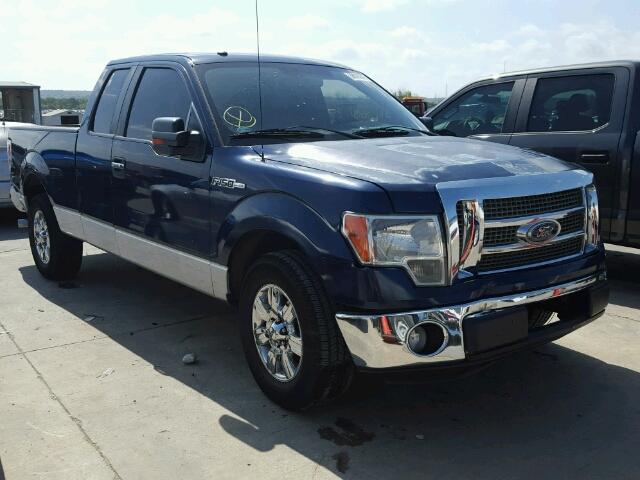 1FTRX12V69KB37320 - 2009 FORD F150 SUPER BLUE photo 1