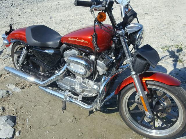 1HD4CR216DC403308 - 2013 HARLEY-DAVIDSON XL883 SUPE RED photo 9