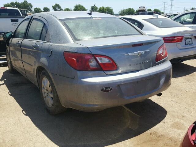 1C3LC46K48N208759 - 2008 CHRYSLER SEBRING LX SILVER photo 3