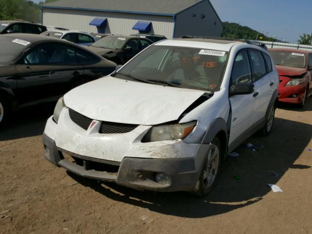 5Y2SL64833Z476830 - 2003 PONTIAC VIBE WHITE photo 2