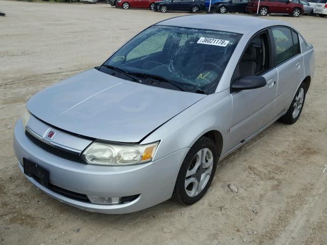 1G8AL52F23Z114425 - 2003 SATURN ION LEVEL SILVER photo 2