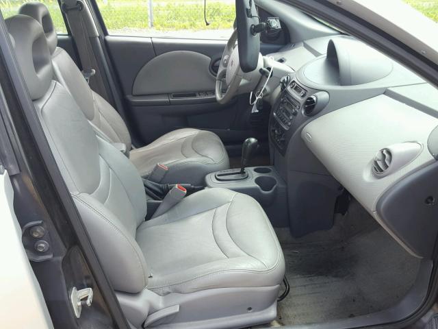 1G8AL52F23Z114425 - 2003 SATURN ION LEVEL SILVER photo 5