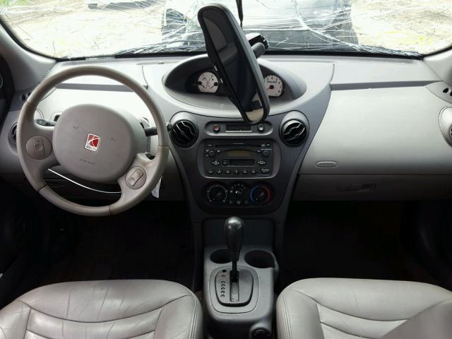 1G8AL52F23Z114425 - 2003 SATURN ION LEVEL SILVER photo 9