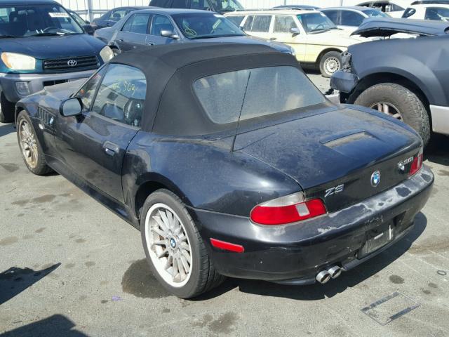 WBACN53411LJ55924 - 2001 BMW Z3 3.0 BLACK photo 3