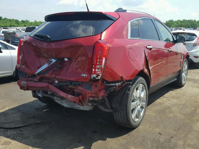 3GYFNBE34CS658454 - 2012 CADILLAC SRX PERFOR 红色 照片 4