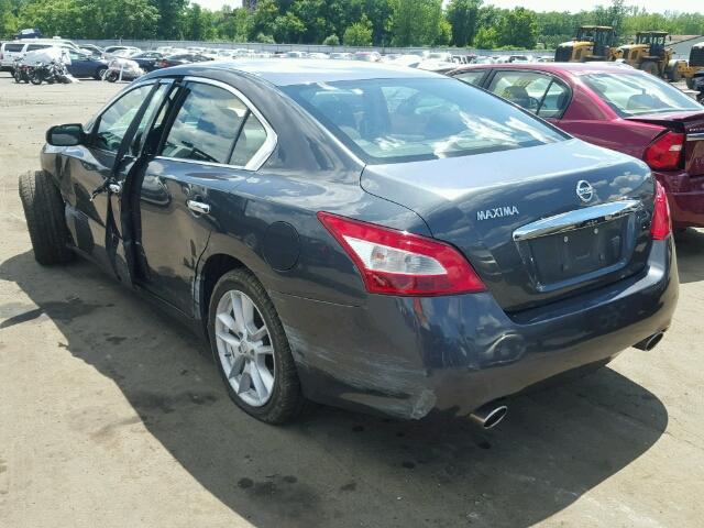 1N4AA5APXBC821429 - 2011 NISSAN MAXIMA S CHARCOAL photo 3