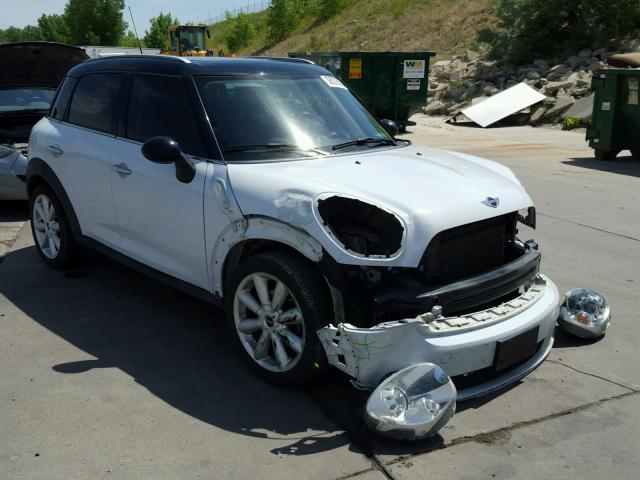 WMWZB3C5XBWM01482 - 2011 MINI COOPER COU WHITE photo 1