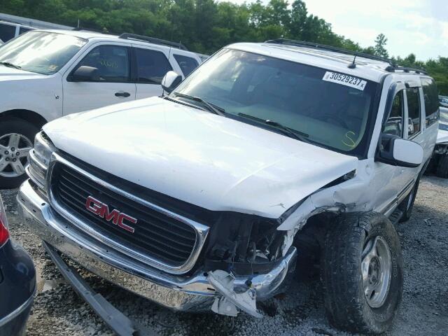 1GKEC16Z02R282877 - 2002 GMC YUKON XL C WHITE photo 2