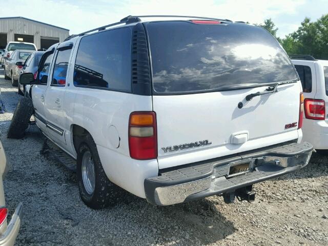 1GKEC16Z02R282877 - 2002 GMC YUKON XL C WHITE photo 3