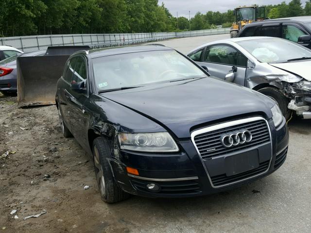 WAUKH74F97N078084 - 2007 AUDI A6 AVANT Q BLUE photo 1