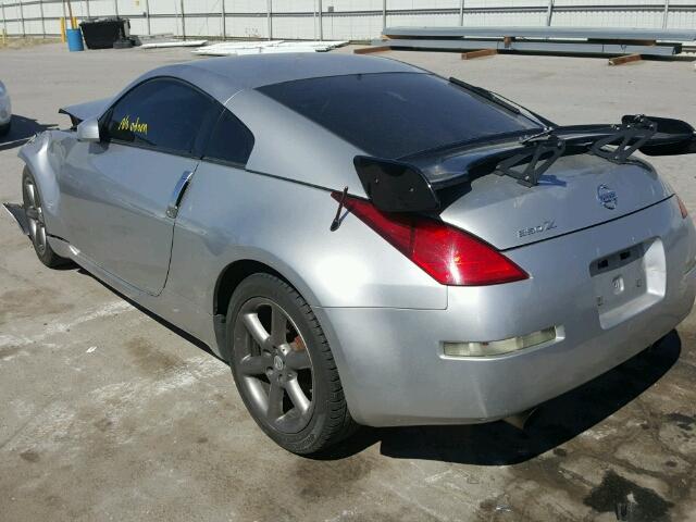 JN1AZ34E53T005069 - 2003 NISSAN 350Z COUPE SILVER photo 3