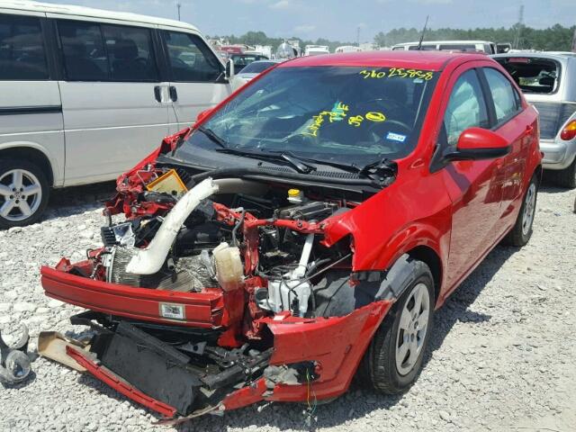 1G1JB5SH7E4236264 - 2014 CHEVROLET SONIC LS 红色 照片 2