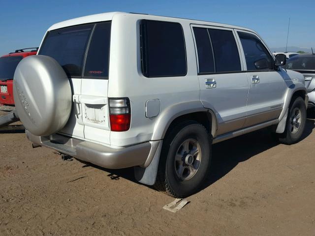 JACDJ58X3Y7J16713 - 2000 ISUZU TROOPER S WHITE photo 4