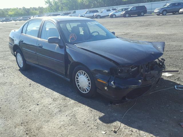 1G1ND52J5Y6266810 - 2000 CHEVROLET MALIBU BLACK photo 1