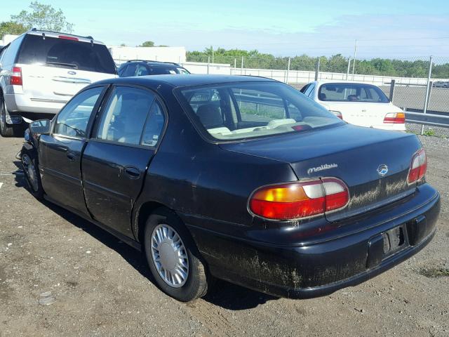 1G1ND52J5Y6266810 - 2000 CHEVROLET MALIBU BLACK photo 3