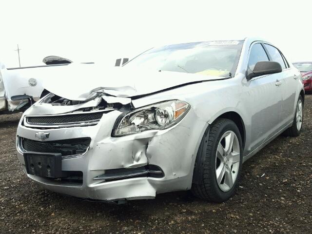 1G1ZG57B49F259455 - 2009 CHEVROLET MALIBU SILVER photo 2