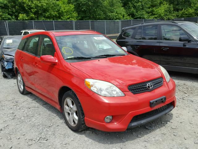 2T1KR32E46C596320 - 2006 TOYOTA COROLLA MA RED photo 1