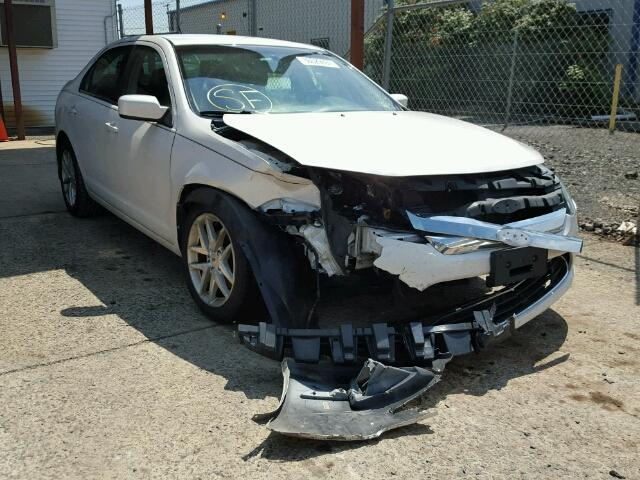 3FAHP0JG3CR117267 - 2012 FORD FUSION SEL WHITE photo 1