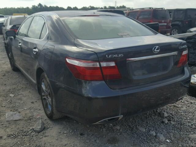 JTHGL46F575007112 - 2007 LEXUS LS 460L GRAY photo 3