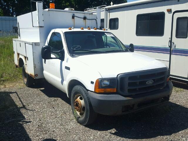 1FDWF36L11EA62714 - 2001 FORD F350 SUPER WHITE photo 1