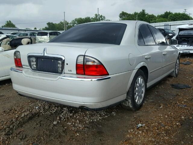 1LNHM86SX5Y604867 - 2005 LINCOLN LS WHITE photo 4