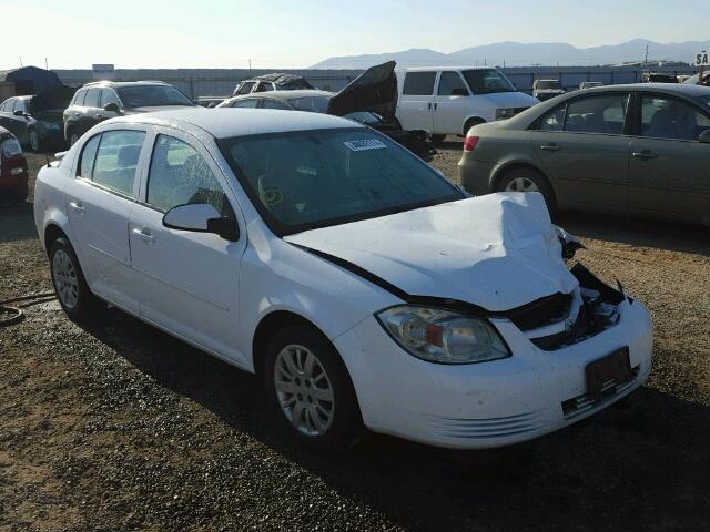 1G1AD5F56A7233018 - 2010 CHEVROLET COBALT 1LT WHITE photo 1