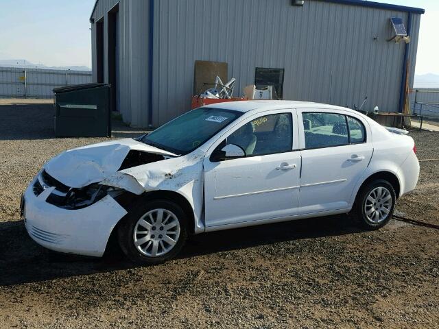 1G1AD5F56A7233018 - 2010 CHEVROLET COBALT 1LT WHITE photo 10