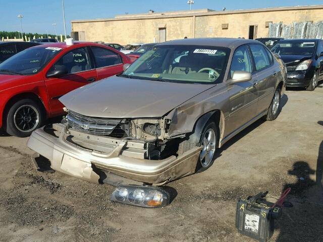 2G1WH52K249223966 - 2004 CHEVROLET IMPALA LS BEIGE photo 2