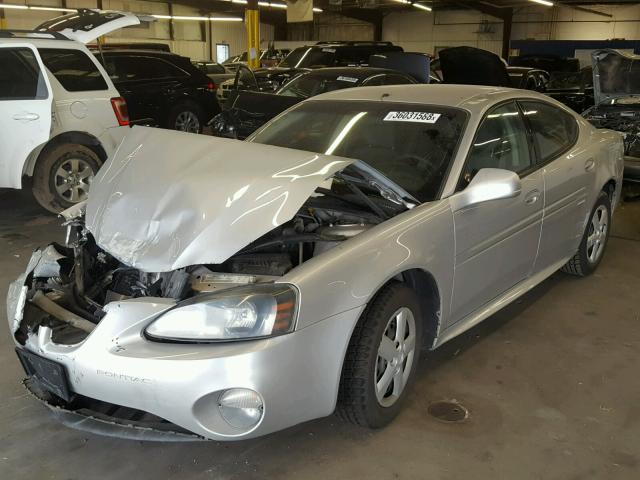 2G2WP522551197734 - 2005 PONTIAC GRAND PRIX SILVER photo 2