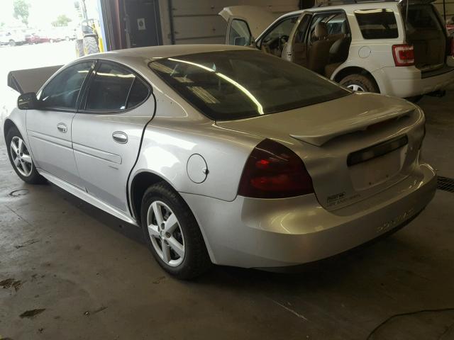 2G2WP522551197734 - 2005 PONTIAC GRAND PRIX SILVER photo 3