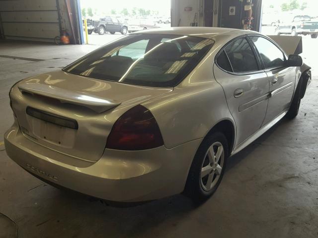 2G2WP522551197734 - 2005 PONTIAC GRAND PRIX SILVER photo 4