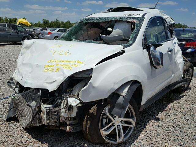 2GNALDEK9G6192377 - 2016 CHEVROLET EQUINOX WHITE photo 2