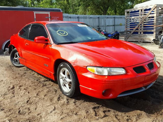 1G2WR121X1F205291 - 2001 PONTIAC GRAND PRIX RED photo 1