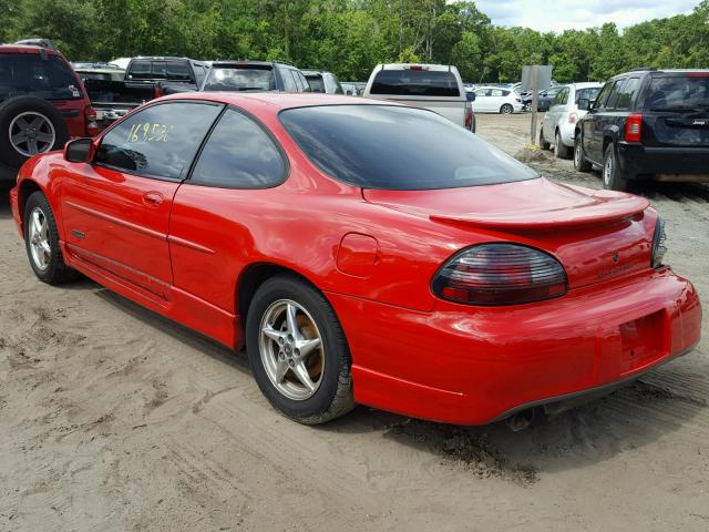 1G2WR121X1F205291 - 2001 PONTIAC GRAND PRIX RED photo 3