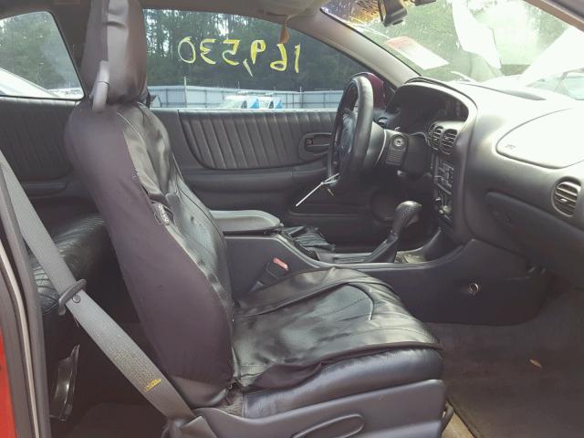 1G2WR121X1F205291 - 2001 PONTIAC GRAND PRIX RED photo 5