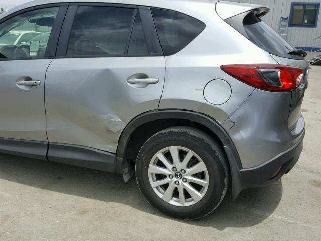 JM3KE2CY8E0345282 - 2014 MAZDA CX-5 TOURI GRAY photo 9