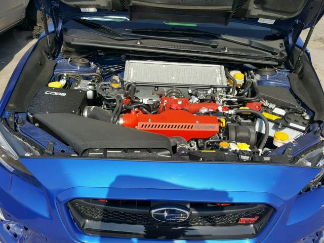 JF1VA2M67G9809147 - 2016 SUBARU WRX STI BLUE photo 7