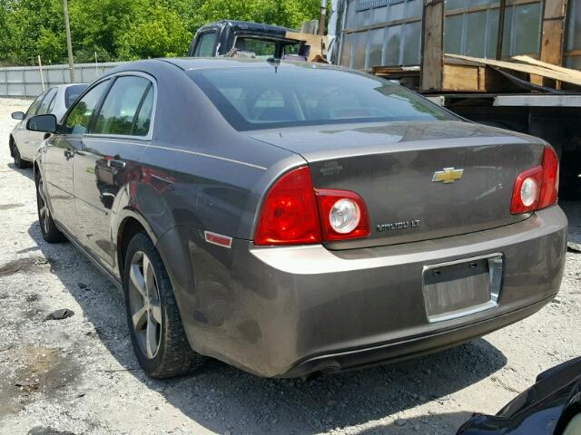 1G1ZC5E16BF170496 - 2011 CHEVROLET MALIBU 1LT ოქროსფერი ფოტო 3