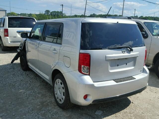 JTLZE4FE3DJ037891 - 2013 TOYOTA SCION XB Silber Foto 3