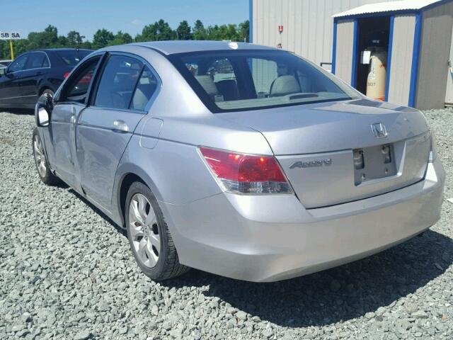 1HGCP26838A113031 - 2008 HONDA ACCORD EXL GRAY photo 3