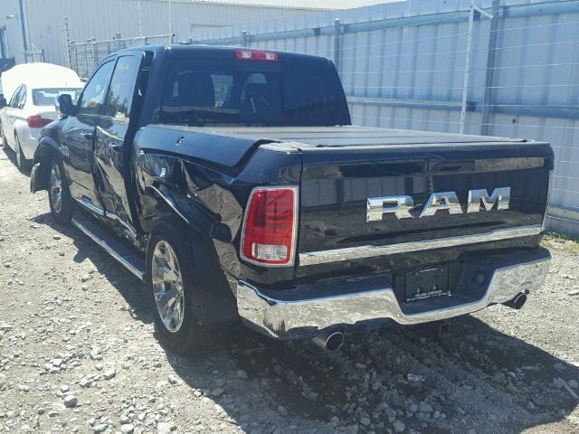 1C6RR7PT1HS838518 - 2017 RAM 1500 LONGH BLACK photo 3