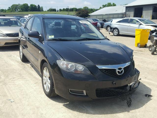 JM1BK32F371632064 - 2007 MAZDA 3 I BLACK photo 1