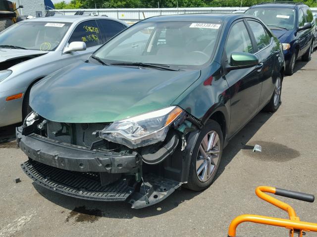 2T1BPRHE4GC602151 - 2016 TOYOTA COROLLA EC 绿色 照片 2