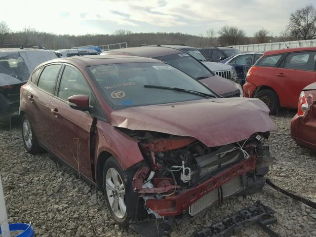 1FADP3K2XDL210242 - 2013 FORD FOCUS RED photo 1